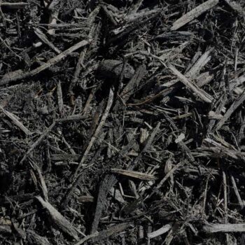 Recycled Pallet Mulch - Black.