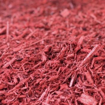 Recycled Pallet Mulch - Red.